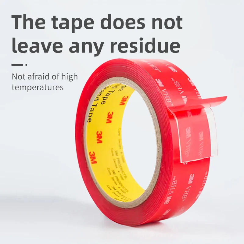 3M 4910 Nano Dubbelzijdige Tape Nagelvrij Hoge Viscositeit Dikke Voertuig Transparant Geen Residu Tegel Super Waterdichte Sticker