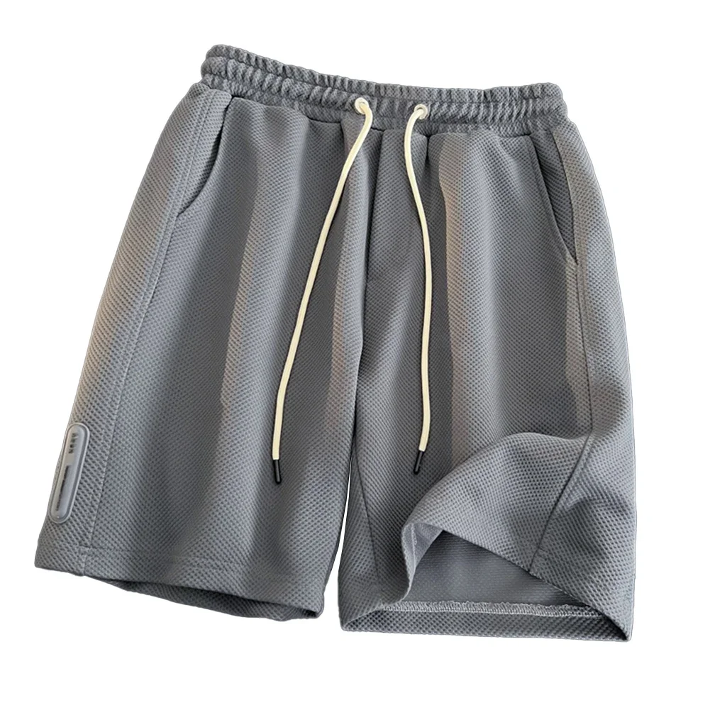 

Одежда для летних каникул M XL, дышащие повседневные шорты, однотонные спортивные шорты, однотонные шорты из смеси полиэстера и спандекса