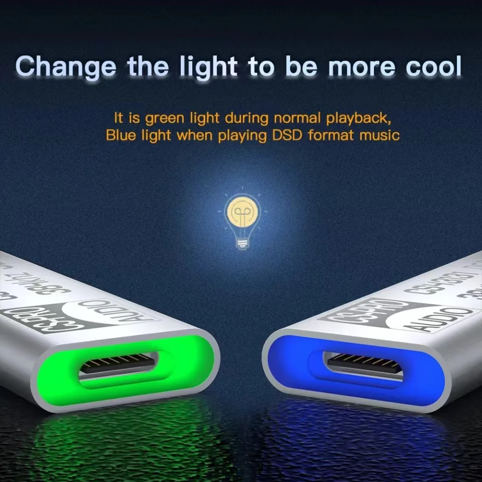 Lnefan cs43131 usb c dac tipo c para 3.5mm jack decodificação adaptador amplificador de auscultadores 32bit 384khz dsd256 relâmpago áudio alta fidelidade amp