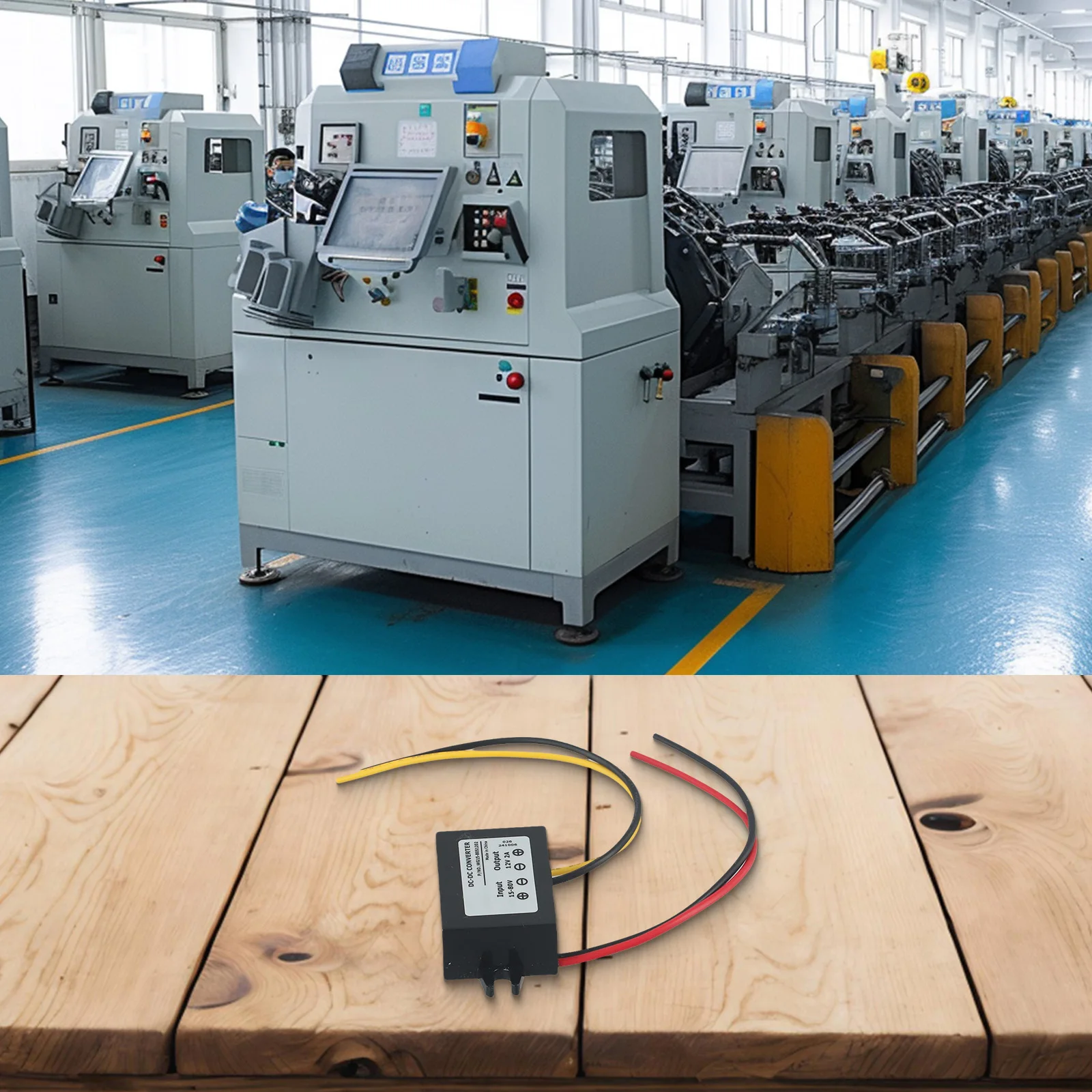 Outdoor Use DC To DC Converter 12V Converter Compact Size Dustproof Full Load Aging Test High Stability Output