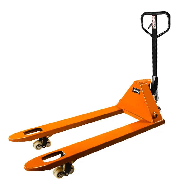 Manual hydraulic forklift 2/3 ton pallet hand truck storage cattle, manual forklift