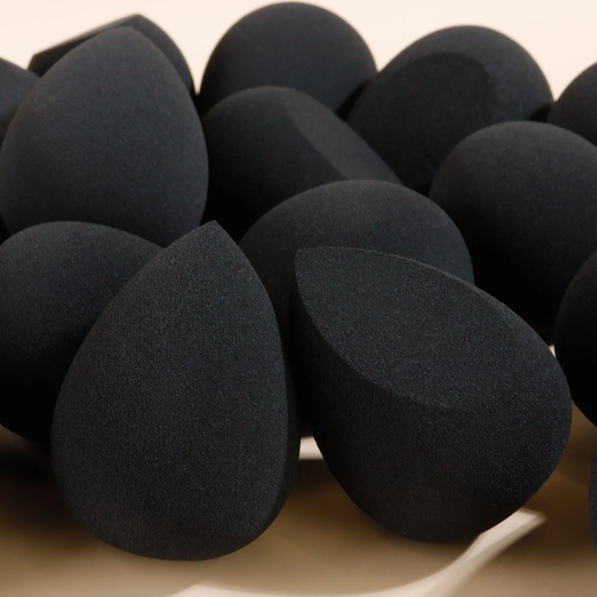 Wet and dry makeup sponge set, 2/20 /50 /70pcs water drop shape water drop oblique shape powder puff