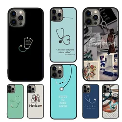 Doctor Nurse Medical Medicine Health Phone Cases Cover For iPhone 17 Air 16 15 14 12 13 11 Pro MAX apple Plus SE2020 Coque