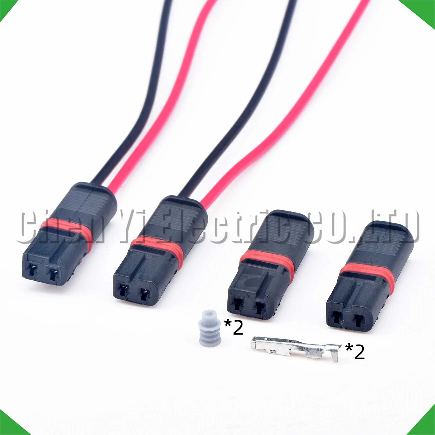 2 Pin Automotive Connector Wire harness plug For Turn Signal Light Door Handle Camshaft crankshaft position sensor