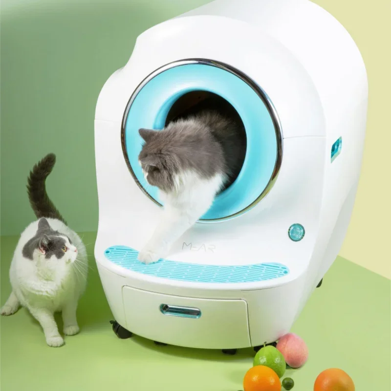 

Smart cat litter box closed automatic cat toilet 15kg Maine Muppet oversized electric shit shovel machine