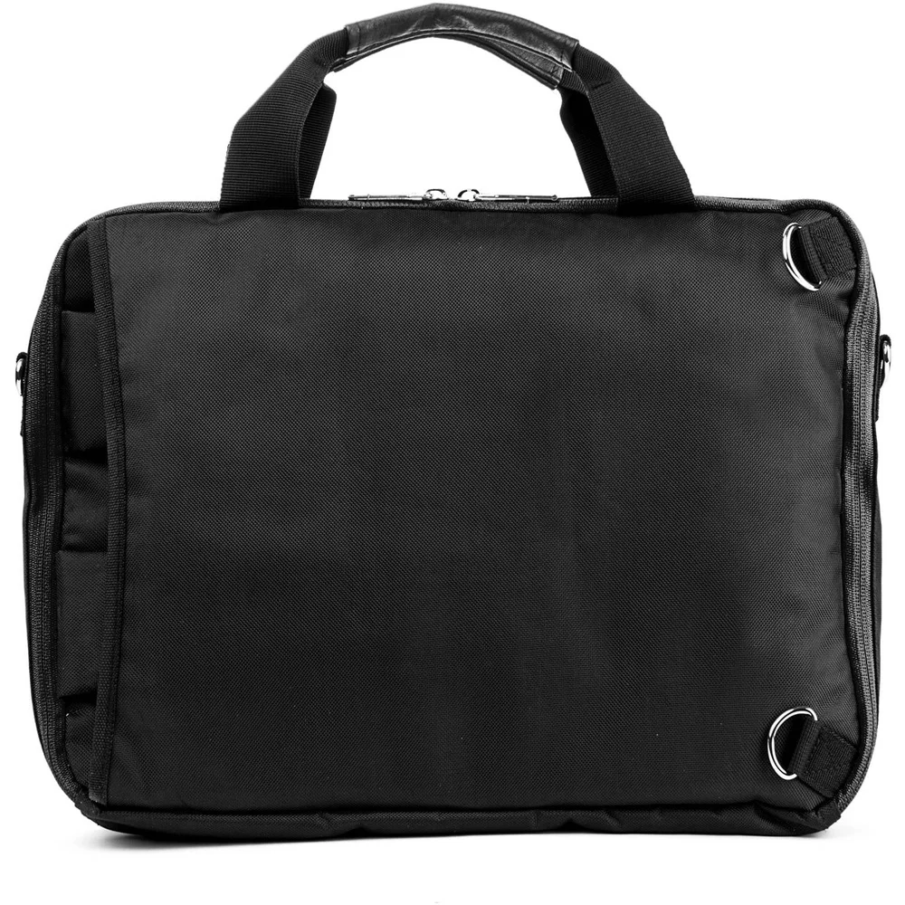 3 in 1 Hybrid Backpack Briefcase Messenger Bag 11.6 12 13 13.3 inch Laptops Waterproof Padded Interior Accessory Pockets