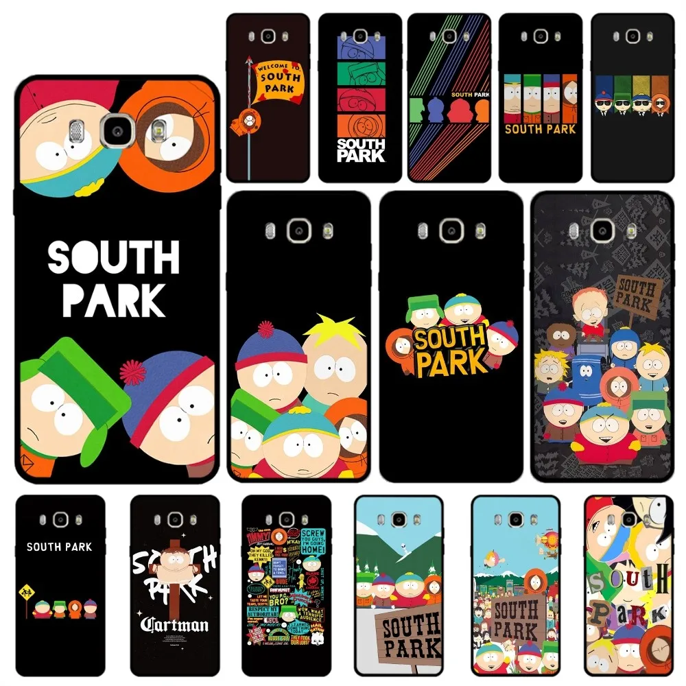 Funny S-South P-Park Cute Phone Case For Samsung J 7 Plus 7core J7 Neo J6 Plus Prime J6 J4 J5 Mobile Cover