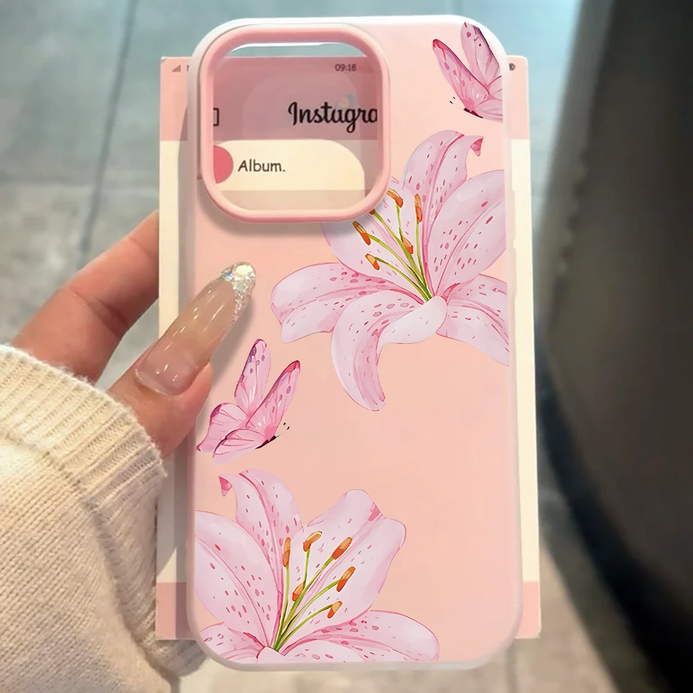 Für Xiaomi Redmi Note 10 14 13 12 Pro Plus 5G 11 Hülle Künstlerische Blumenmuster Bonbonfarben Hüllen Für Redmi 12 13C 14C Stoßfeste Abdeckung – Detail 5