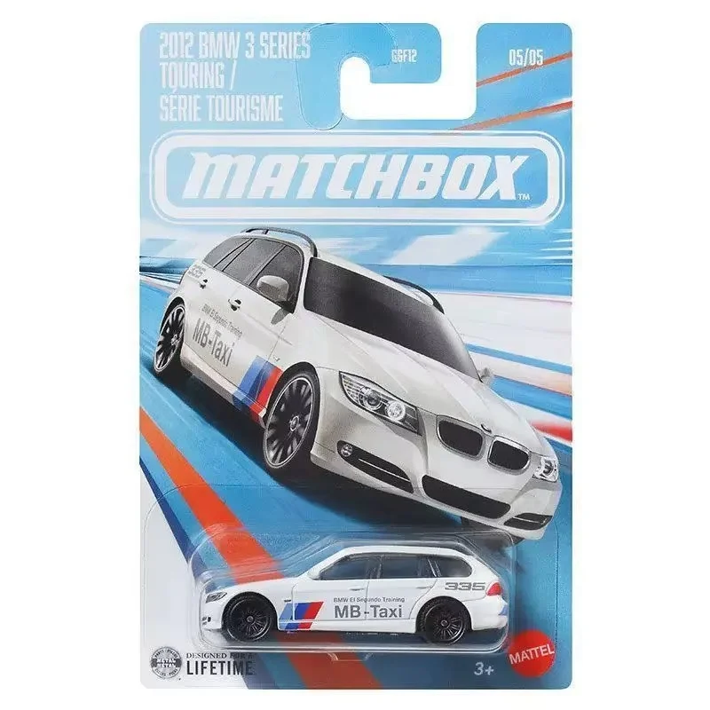 New Stock Original Matchbox GGF12-R High-End Bmw Series Alloy Car Model Toy Diecast Vehicle Collectible Toy Car Surprise Gift