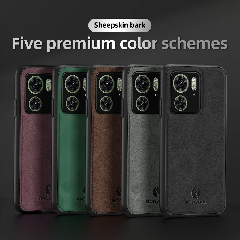 Per Motorola Edge 40 XT2303 Custodia con piastra magnetica incorporata Superficie in pelle PU Cover posteriore rigida Custodia per telefono opaca per Moto Edge 40 5G