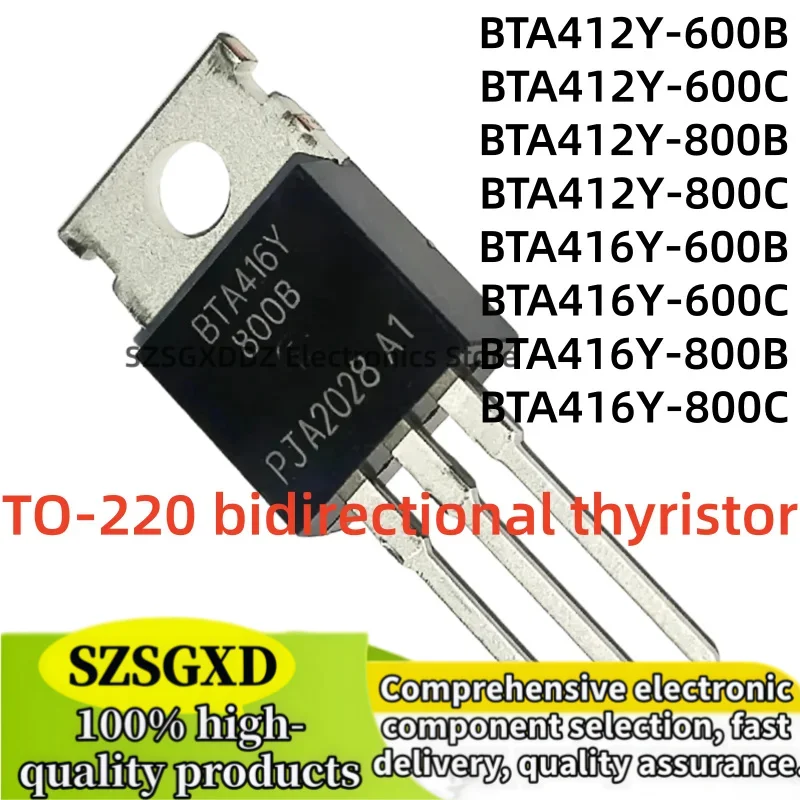 10-20Uds new BTA416Y-600C BTA416Y-800B BTA416Y-800C BTA412Y-600B BTA412Y-600C BTA412Y-800B BTA412Y-800C BTA416Y-600B TO-220