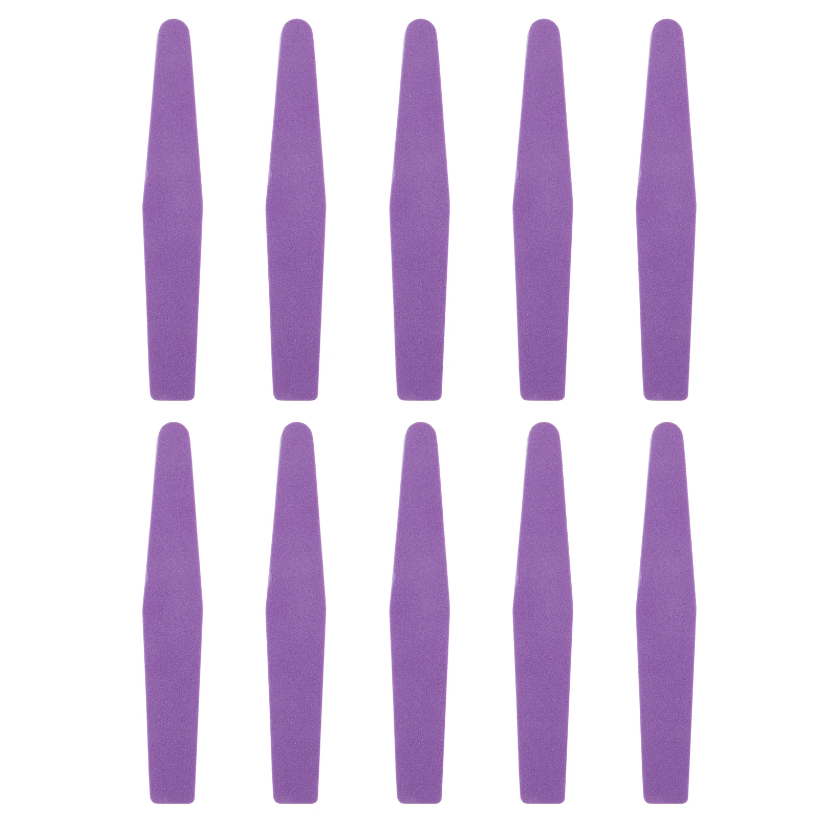 

10 Pcs Cushion Nail File Child Tools Buffer for Gel Nails Mini Buffers Colorful Files