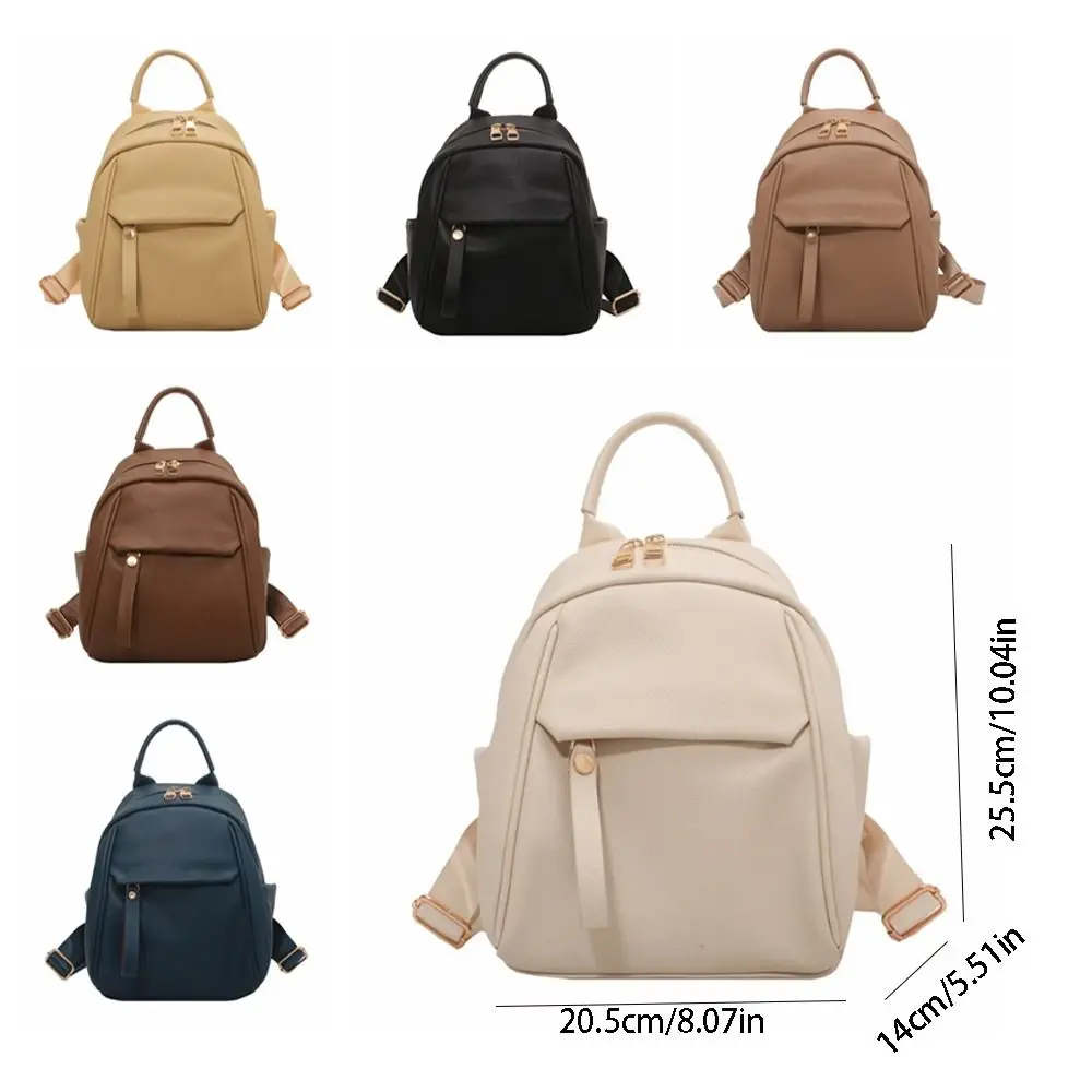 Zaino da donna alla moda di grande capacità Borsa casual multifunzione morbida Borse da viaggio semplici impermeabili per adolescenti