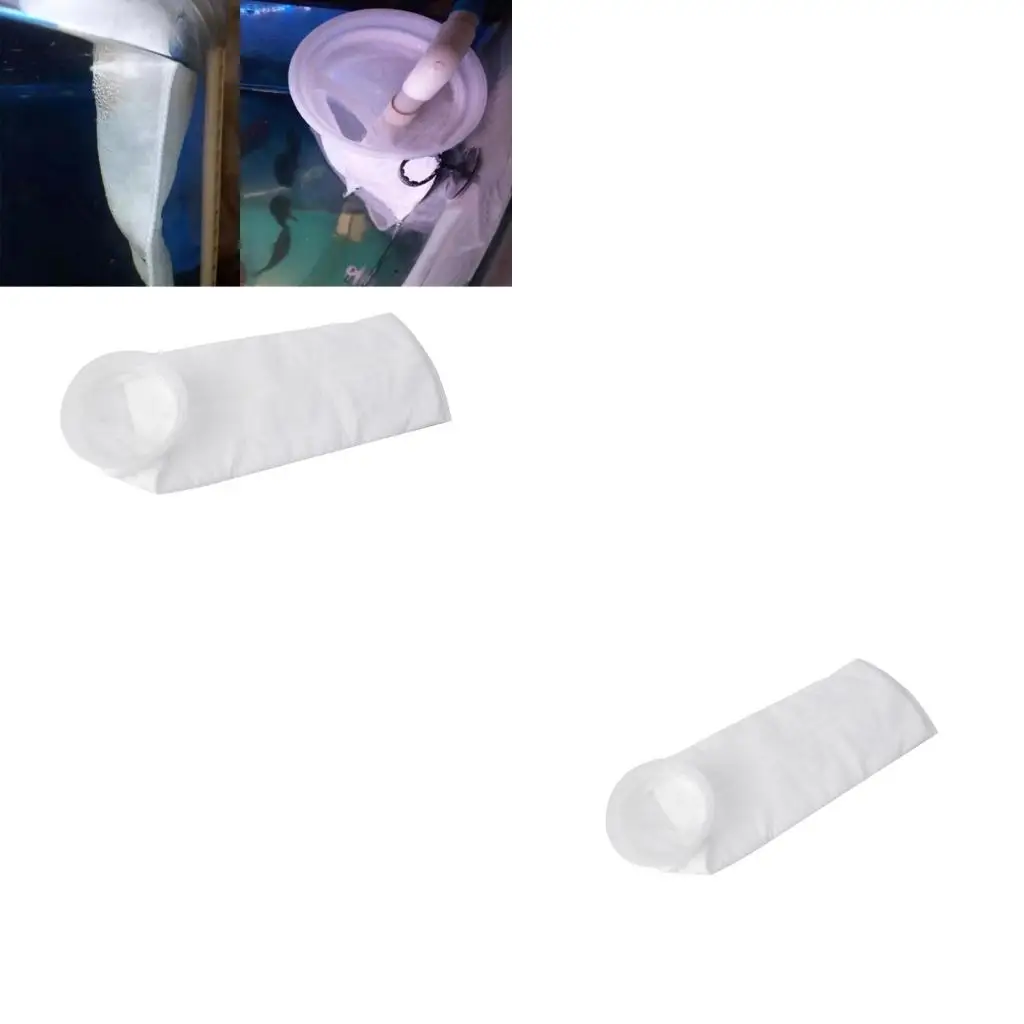 4 Inch Ring Filter Socks Aquarium Nylon Filter Bags Fish Filter Accessories