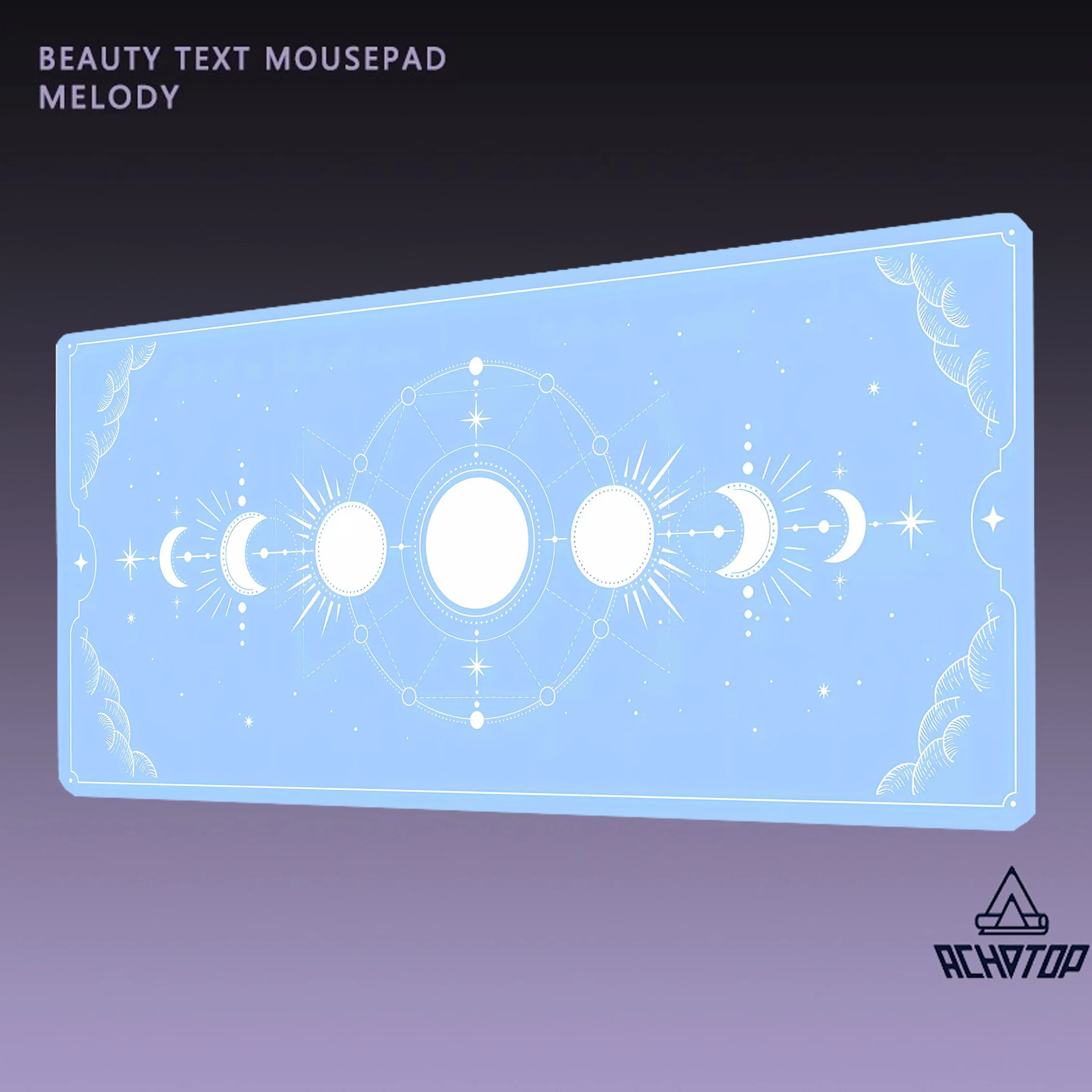 مسند الماوس ماجيك ستار القمر كبير لوحات ماوس الألعاب 100x50 سنتيمتر كبيرة ماوس ألعاب حصيرة مطاطية شركة وسادة مكتب تصميم للهدايا