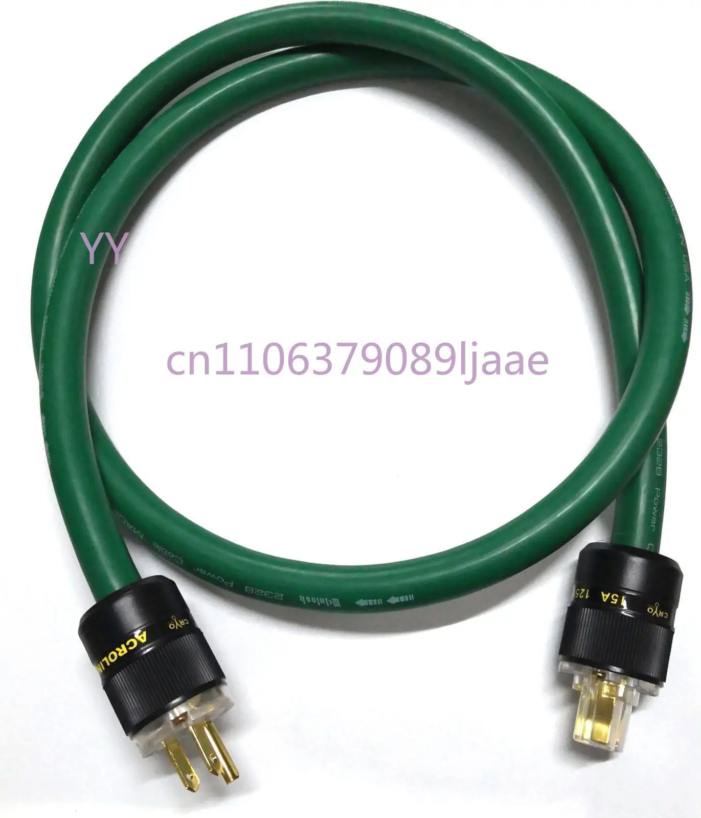 

Suitable for Maijingtu 2328 copper and silver mixed fever power cord Oxygen-free copper HIFI audio power cord