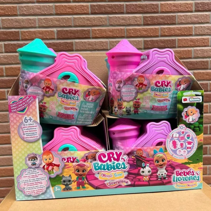 Genuine In Stock Cry Babiesed Story House Series Tears Of Magic Crying Doll Surprise Blind Box Girls Make Games Gifts And Toys