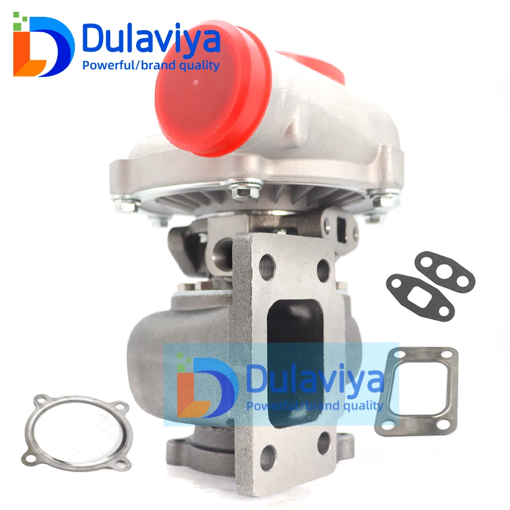 

New gt3076 Turbo Charger GT30 GT3037 For Audi VW Opel Turbocharger 500HP 0.82 A/R + Oil Drain Return FEED Line Kit