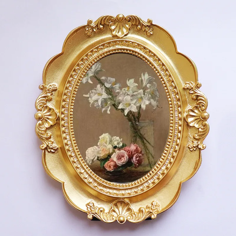 Wall-Mounted Wedding Photo Frame Photo Frame Decoration Creative Decoration Resin Decorations Table Photo Frame Wall-Mounted Wed