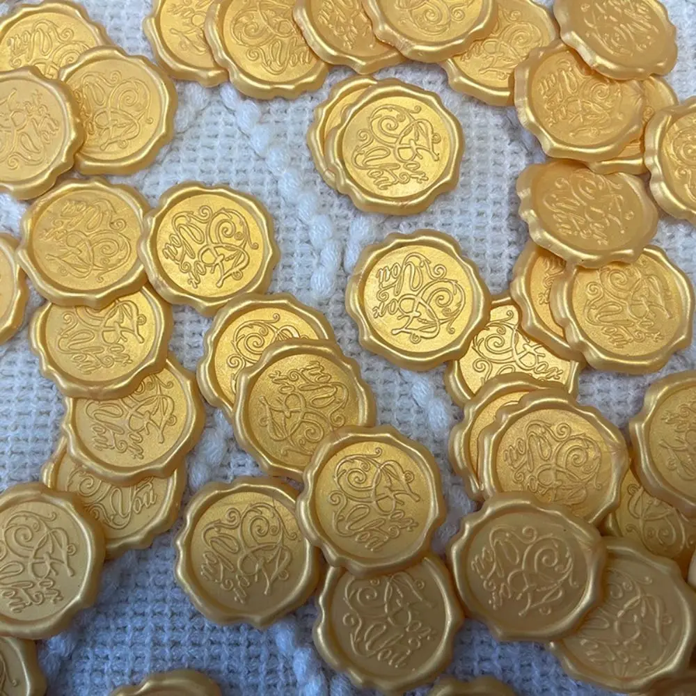 

20Pcs Steric Sealing Wax Stickers Jubilant Retro Package Seal Decals Relievo Invitation Letter Wrapping Sealing Stickers