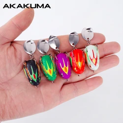 1 Pc Ray Frog Lure Fishing Lure With Dual Bionics Sequin Hook 3cm/4g Floating Plastic Joker Frog Top Water For Snakehead Bass