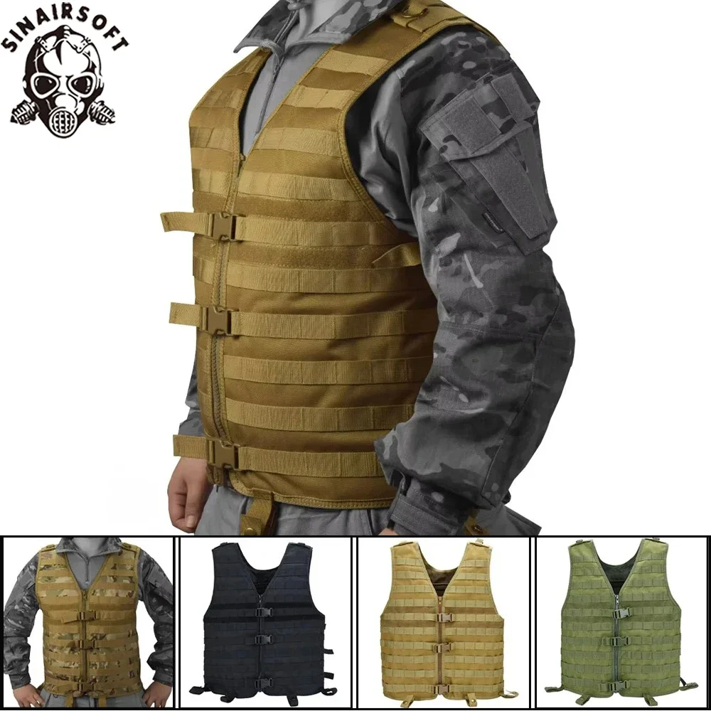 Taktische Molle-Weste Mehrzweck-Airsoft-Westen Outdoor-Sportweste CS Angeln Jagd Sicherheitsausrüstung