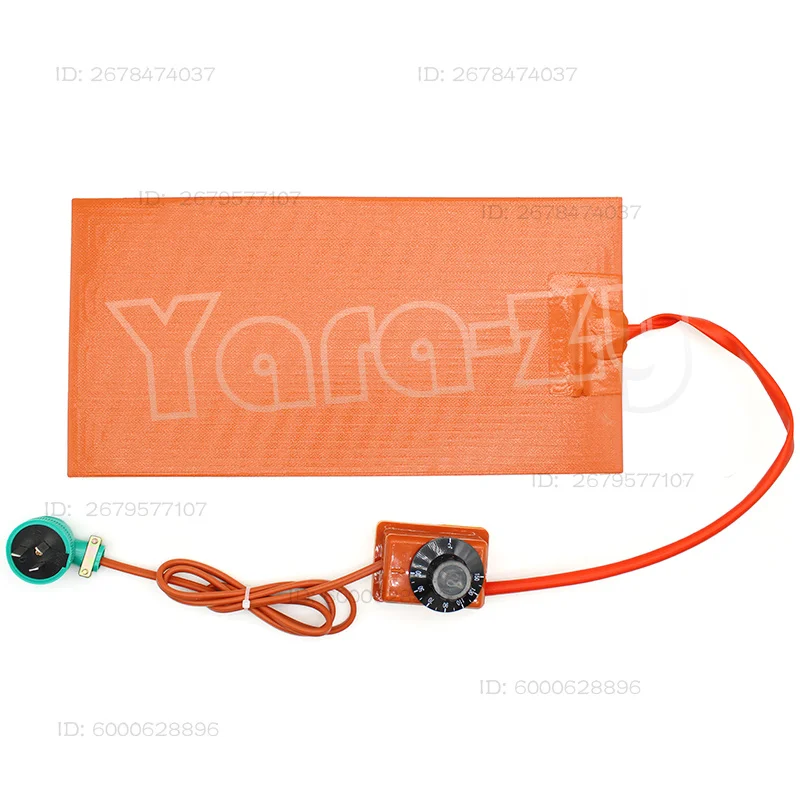 220V Silicone Rubber Heating Plate Mobile Phone Split Screen Heating Pad Phone Repair Tool With Temperature Controller 0-150℃