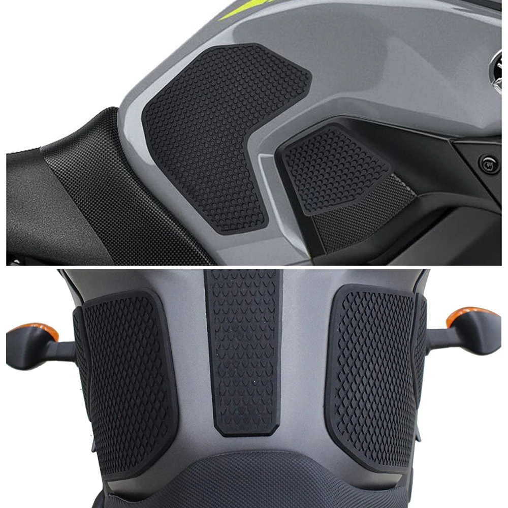 2019 2020 FZ09 Motorcycle Tank Traction Pad Side Gas Knee Grip Protective For YAMAHA FZ 09 MT 09 MT09 Sticker Protector 2013 -