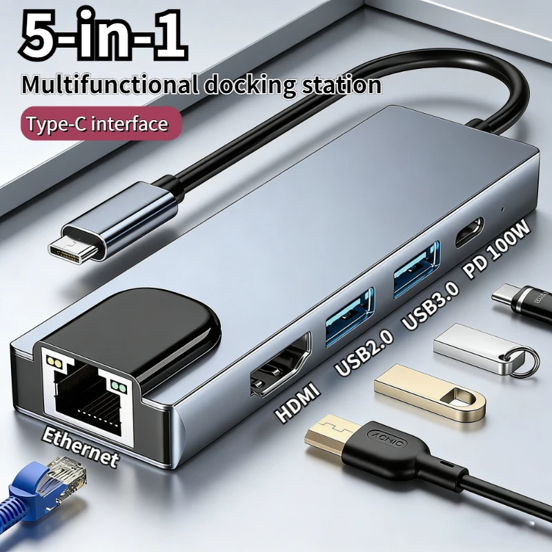 Type-C To 5/8Ports …