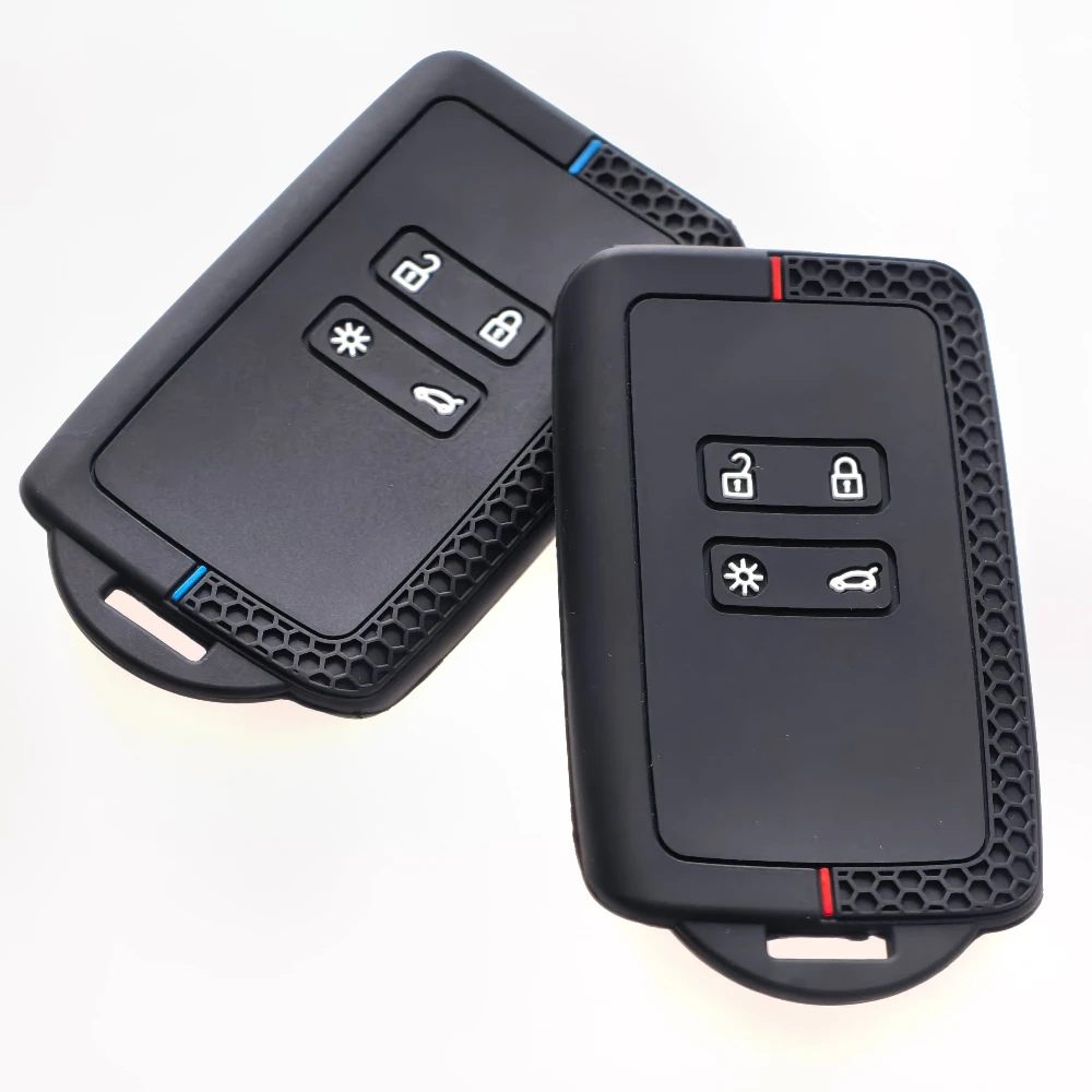 سيليكون ل داسيا داستر لوجان 3 عداء ببطء سانديرو لرينو كليو 5 ميجان 4 زوي كادجار كابتور أركانا كوليوس غطاء مفتاح السيارة