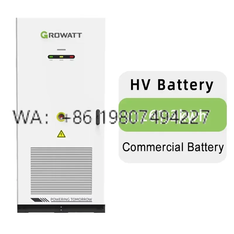 for Growatt High Voltage Industrial Commercial Solar Stackable Hybrid Grid ACE 261H-2H Energy Storage System 261KWh