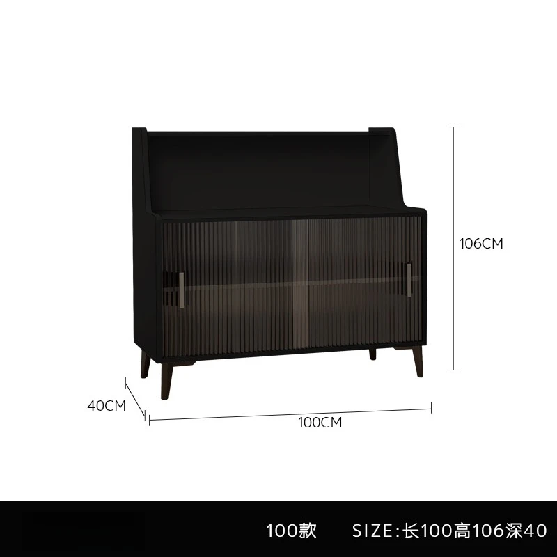 Simple wine cabinet, dining cabinet, Japanese storage, locker, living room