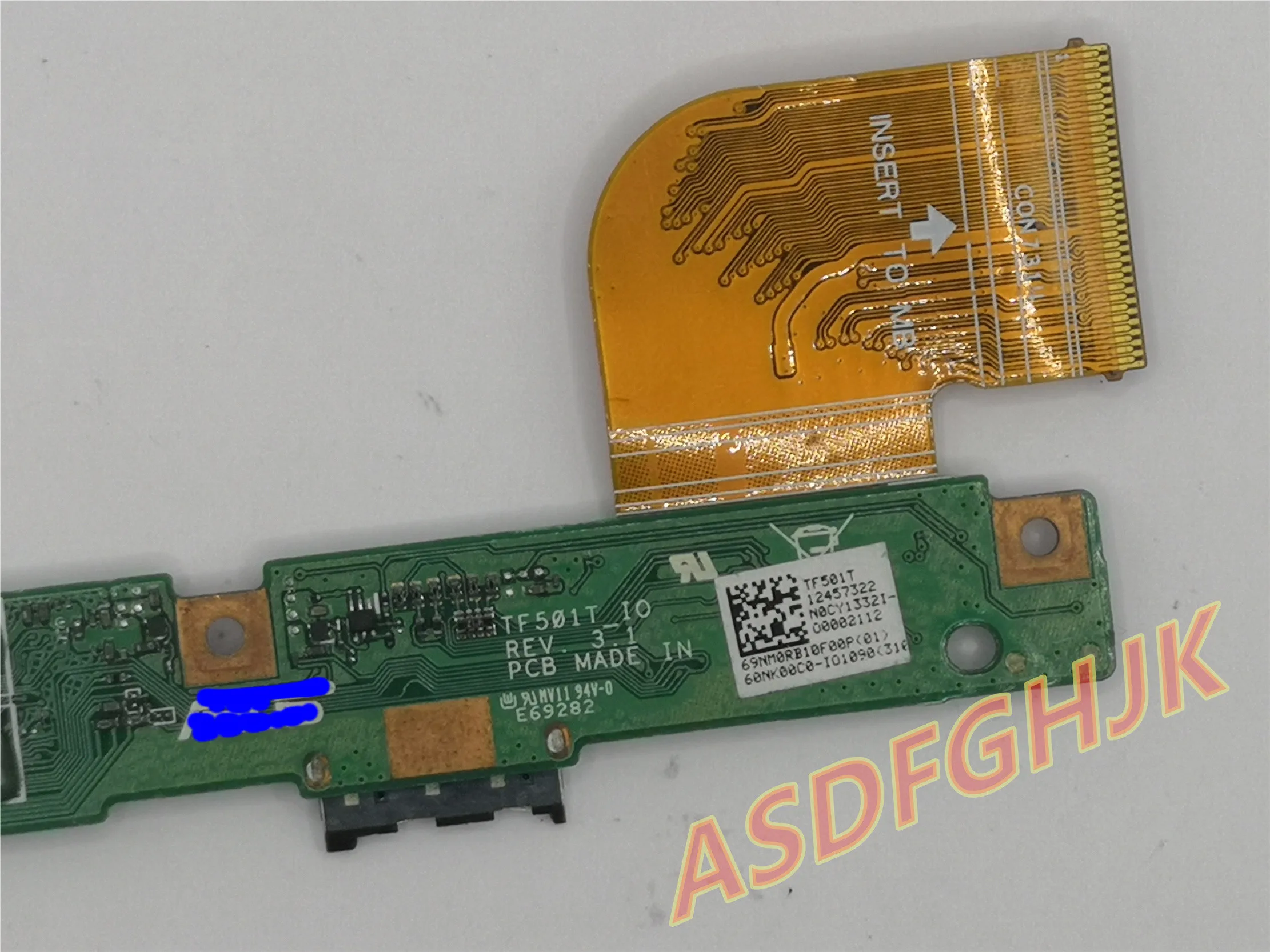 for ASUS TF501T TF701T IO BOARD REV 3.1 USB board Audio board  test ok