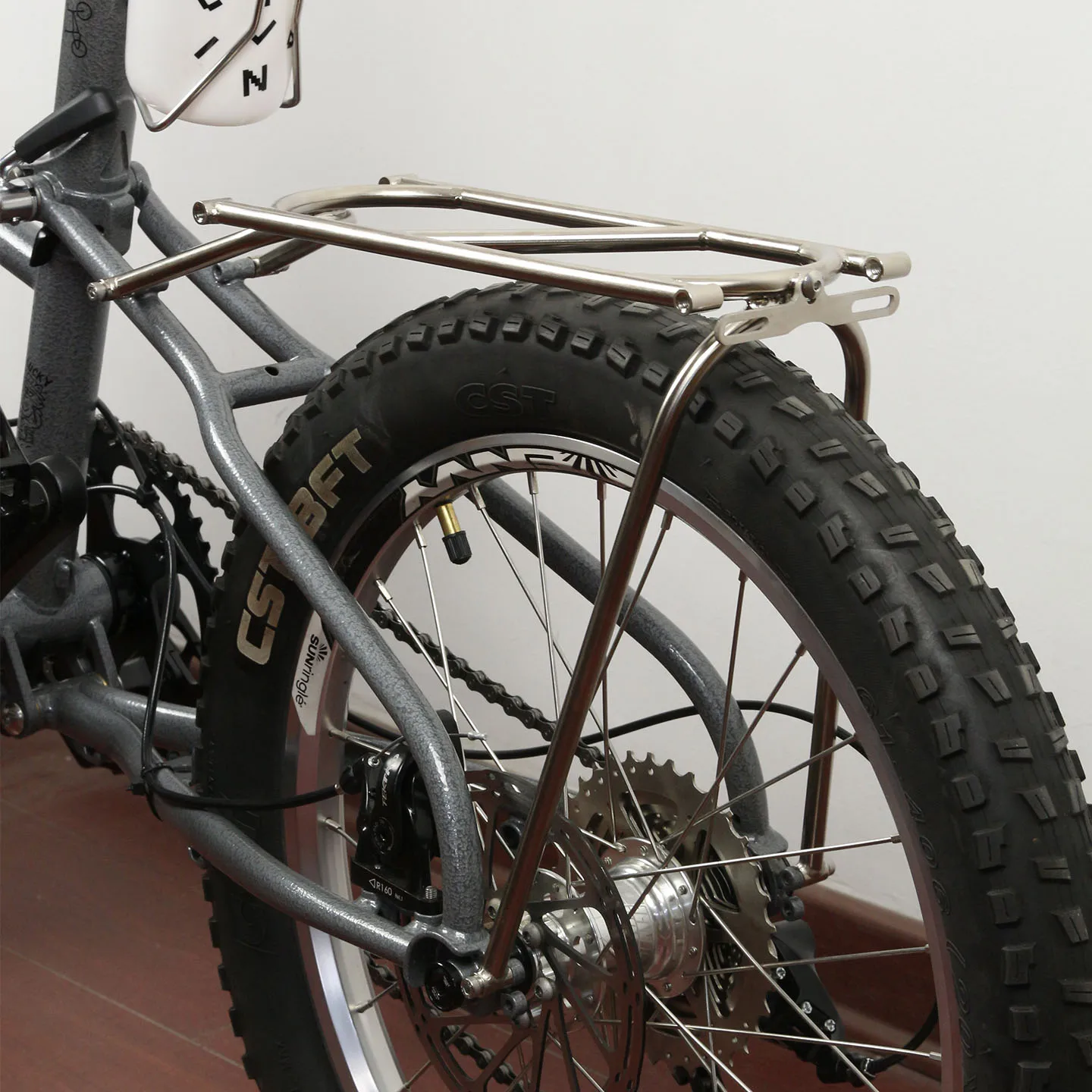 TQIQT Rear Rack, Exclusive for Trail Blaze Folding Frame, 304 Stainless Steel