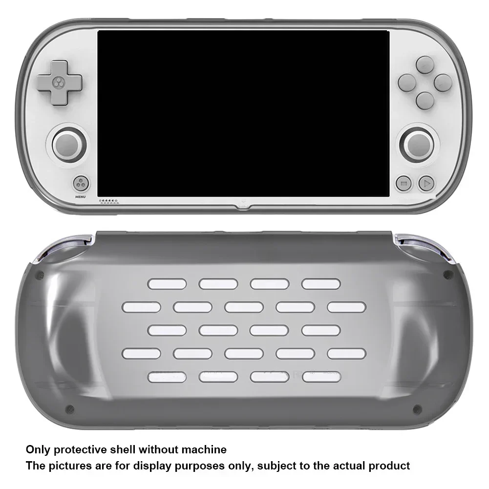 حافظة واقية لوحدة التحكم في الألعاب لجهاز TRIMUI SMART-PRO شاشة مقاومة للسقوط غطاء ناعم لوحدة التحكم مقبض شاشة كم قبضة