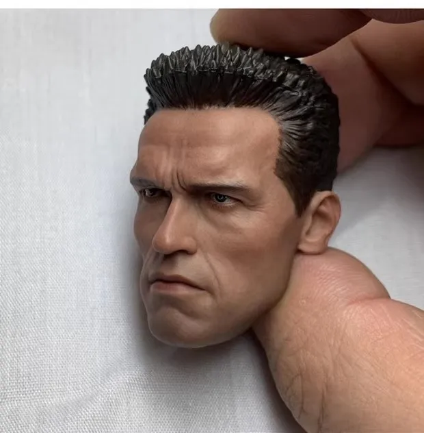 1/6 Wstępnie Malowana Głowa Operatora Tier 1 - Rzeźba Głowy Weterana Sił Specjalnych dla 12-calowej Figurki Akcji, Figurki Wojskowej, Zabawki