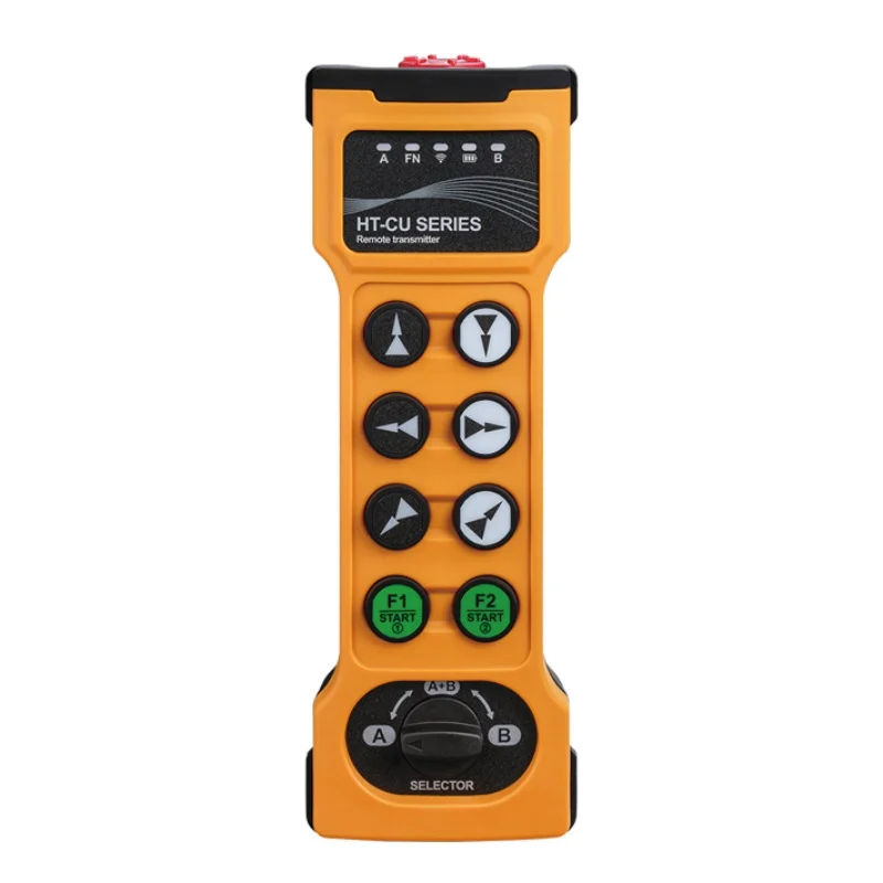 Hancon 8 Dual Speed Button Two Crane A+B Select Switch Industrial Radio Remote Control Controller