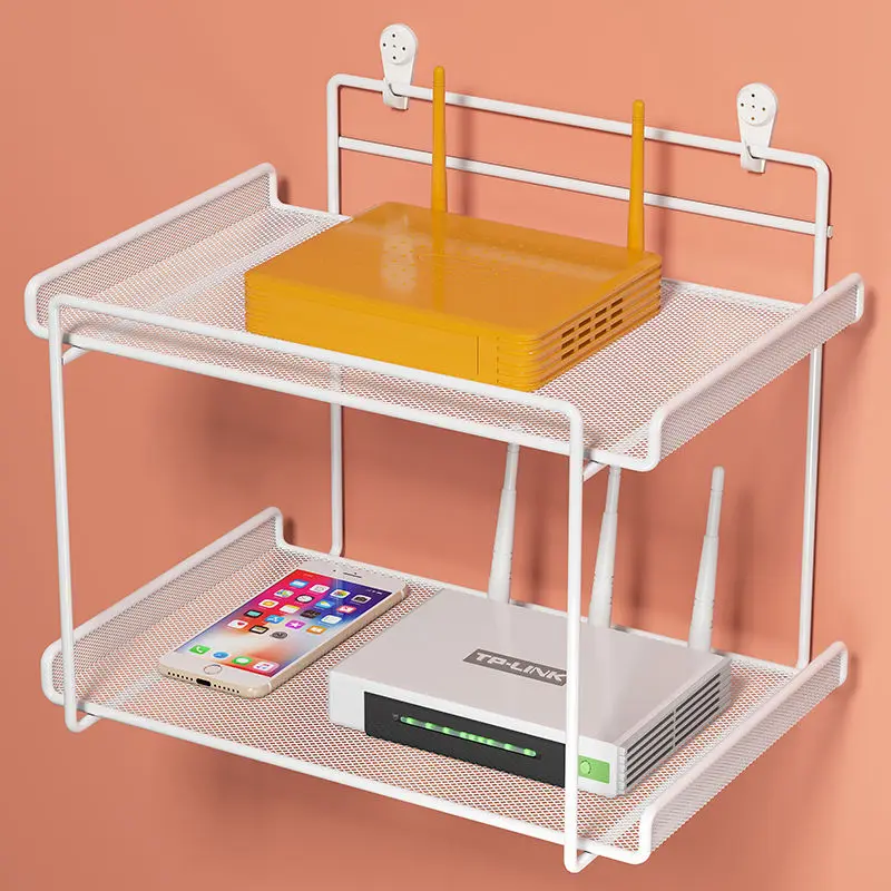 

Двухслойные стеллажи для хранения фрезерных станков без перфорации, настенные держатели для организации мелочей в ванной комнате, металлическая полка для домашней кухни и специй