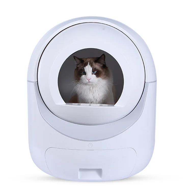 

Portable safe home electric cat toilet USB charge automatic cleaning robot smart cat . box