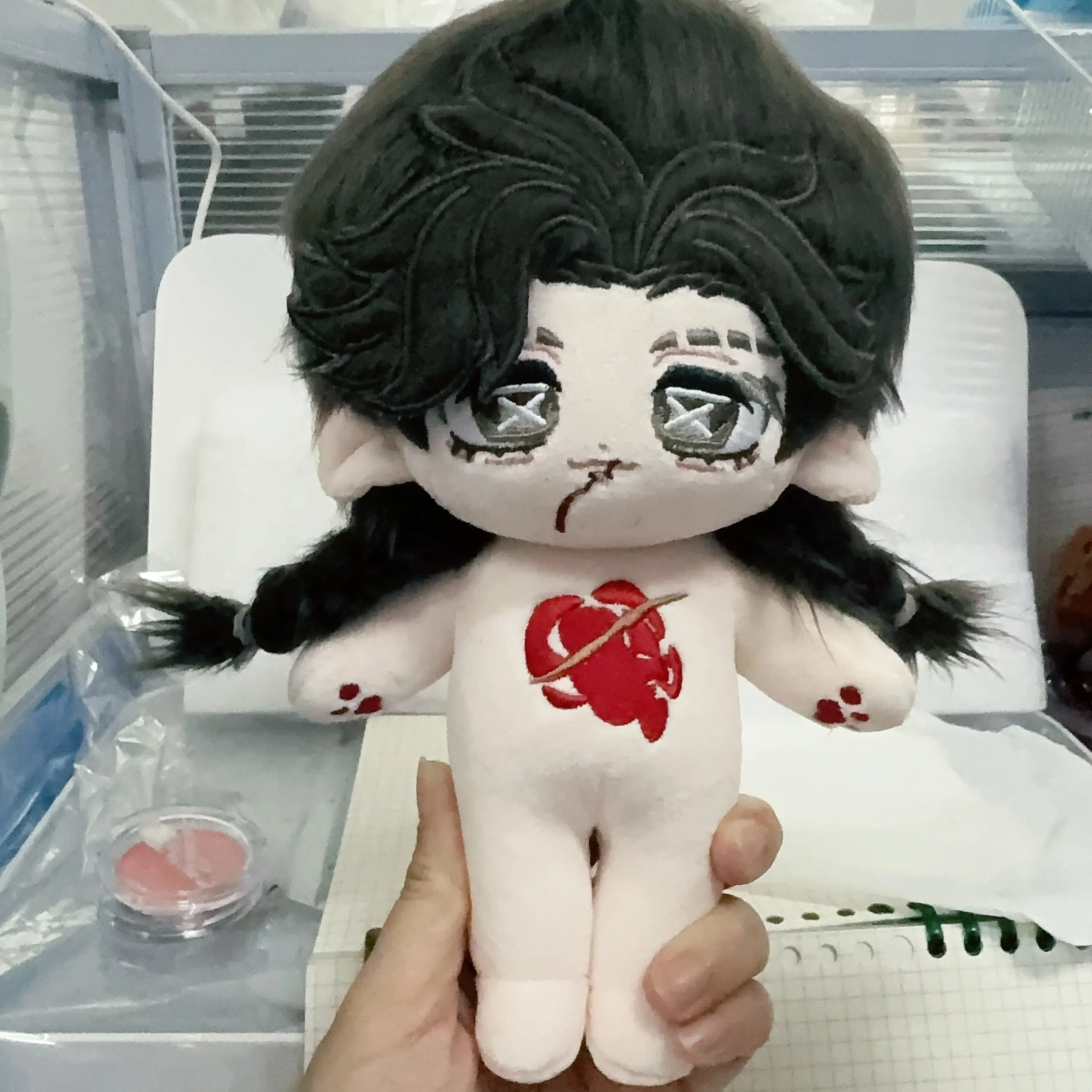 

20cm Anime Game Identity V Matador Kawaii Cosplay Soft Cotton Doll Body With Skeleton Cartoon DIY Dress Up Toy Figures Fans Gift