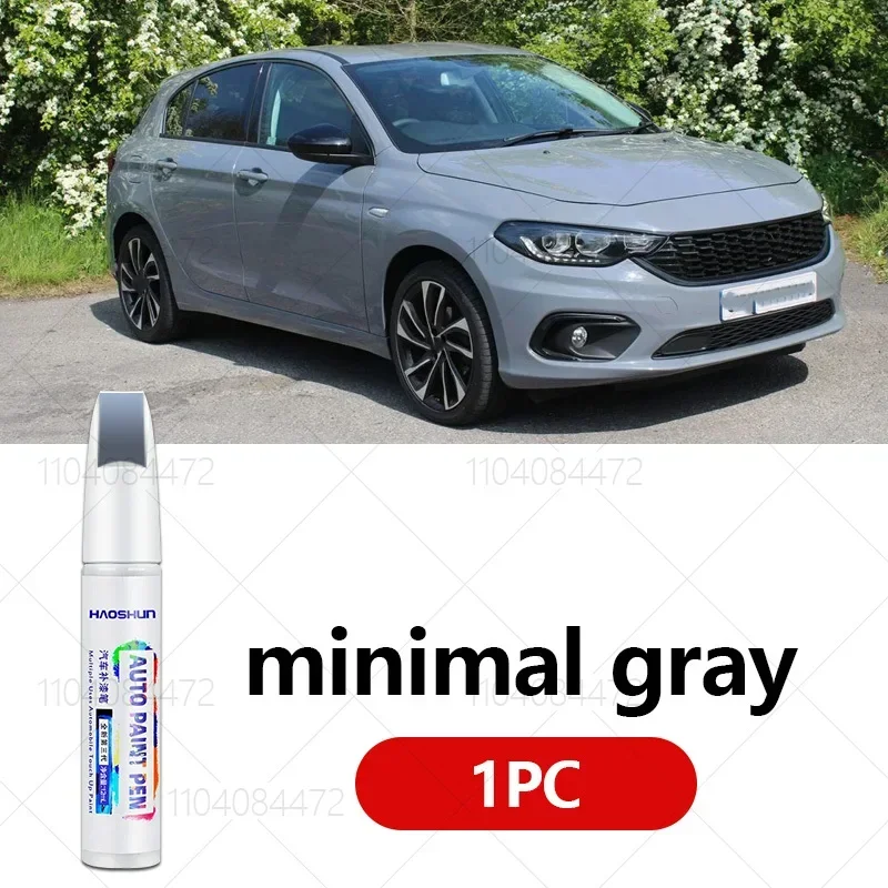 Verf Reparatie Pen Touch Up Scratch Remover DIY Auto Accessoires Zwart Wit Groen Zilver Oranje Blauw Voor FIAT TIPO 2015-2024 356