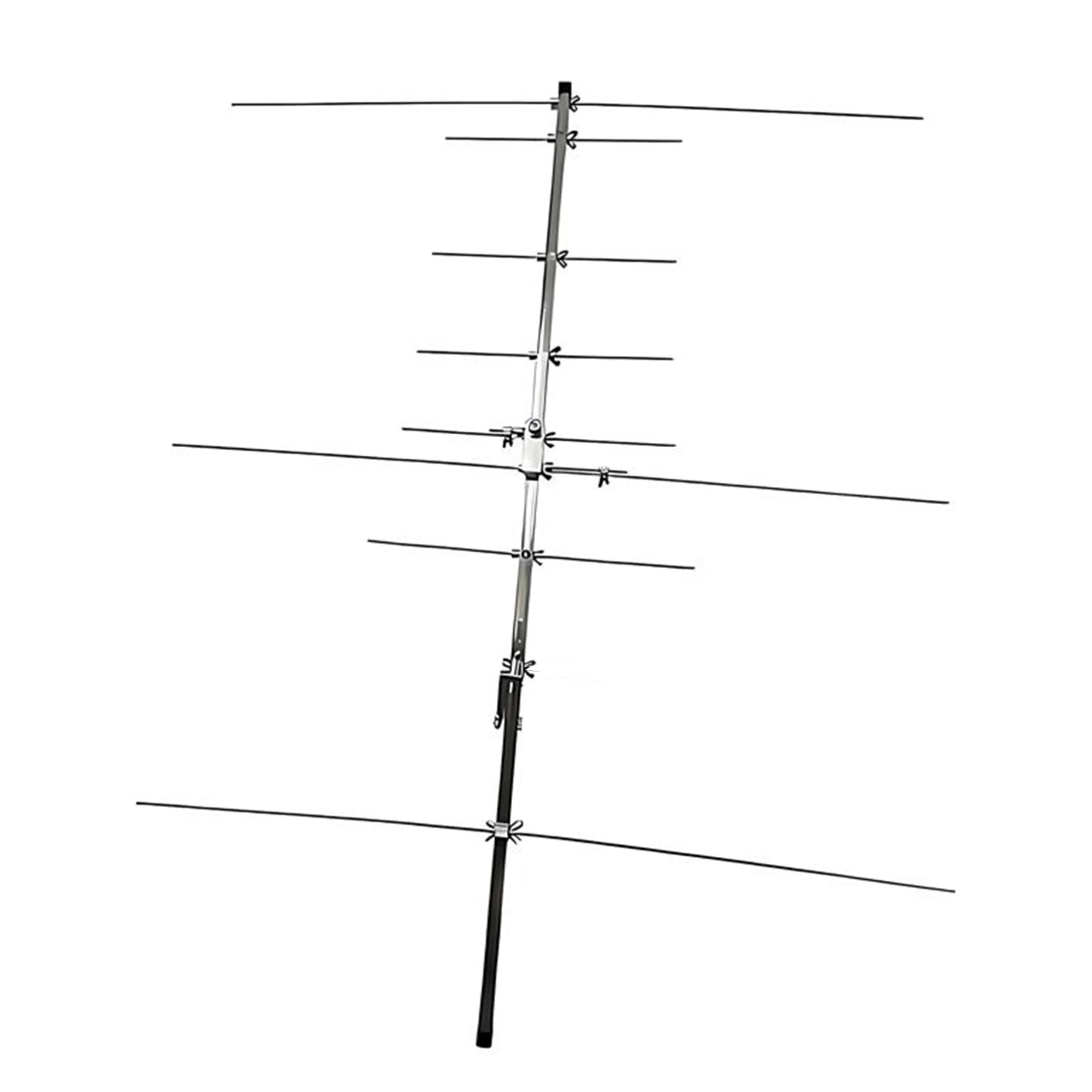 

Dual-Band VHF/UHF Yagi Antenna with 8-Element,Outdoor Rooftop Solution for Yaesu, Motorola, Kenwood & Midland Radios