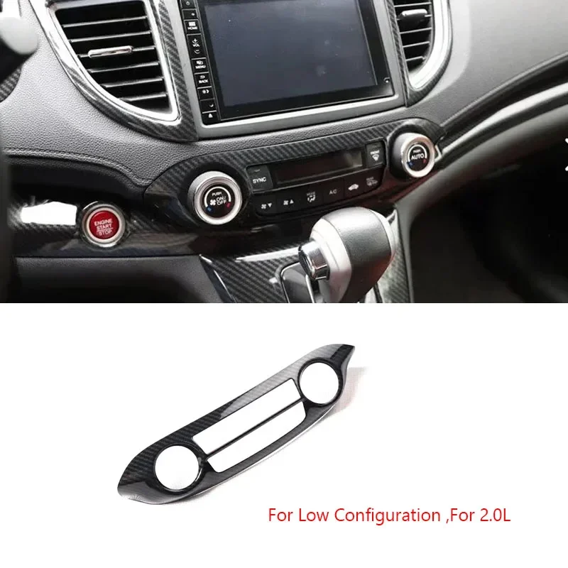 LHD RHD For Honda CRV CR-V 2012 2013 2014 2015 2016 Abs Carbon Fiber Car Armrest Gear Shift Door Window Glass Lift Switch Panel
