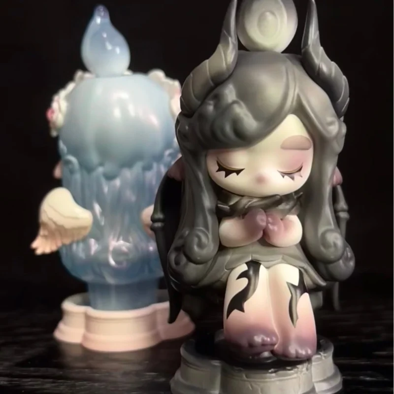 Genuine POPMART Blind Box Chaka Candle Whisper Series Trendy Toy Cute Doll Desktop Ornament Model Garage Kit Birhday Gift