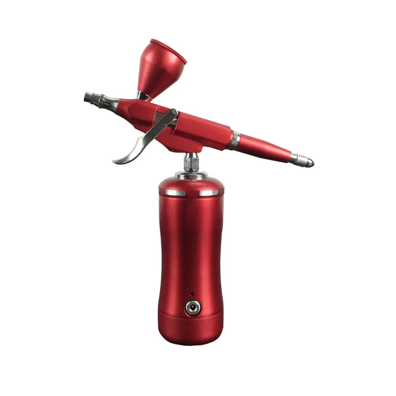 

Пистолет двойного действия, стильная раскраска, модель, распылитель, USB-зарядный насос, кислородный инжектор, электрическая ручка-распылитель