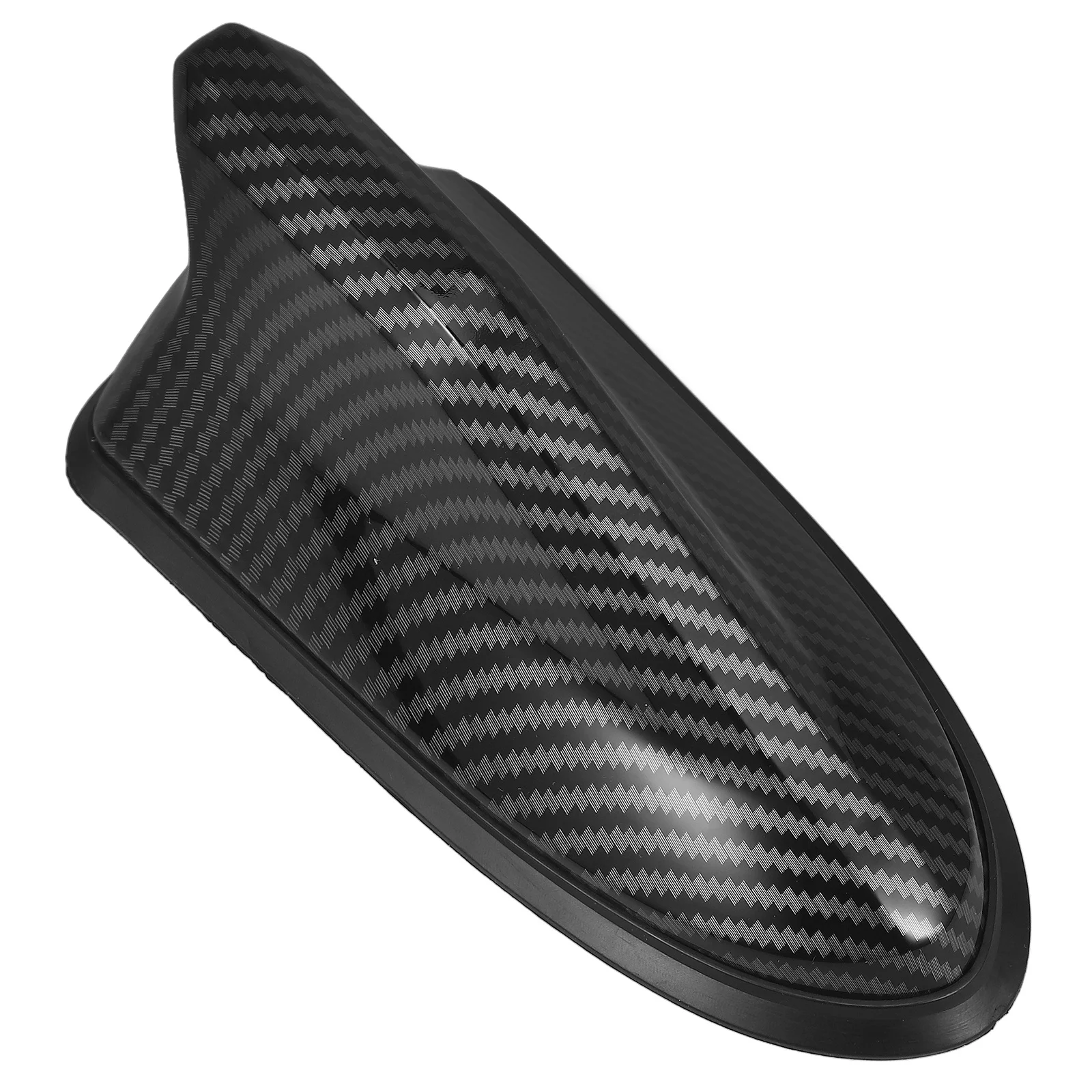

Shark Fin Car Roof Decor Carbon Fiber Material Resistant Wear Tear Effortless Installation Stylish Functional Addition