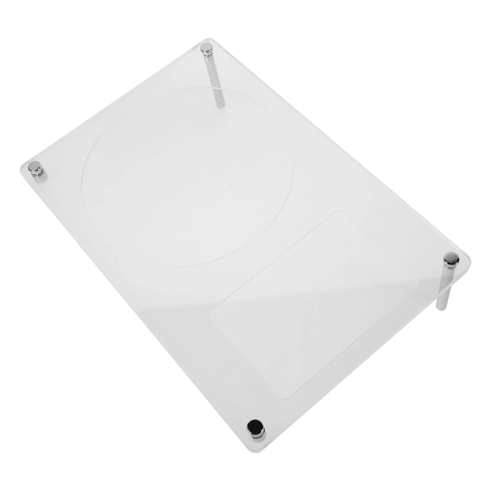 

Acrylic Cd Stand Rack Desktop Blank Photo Holder DIY Crafting Decorative Household Cd Display Acrylic Stand Racks