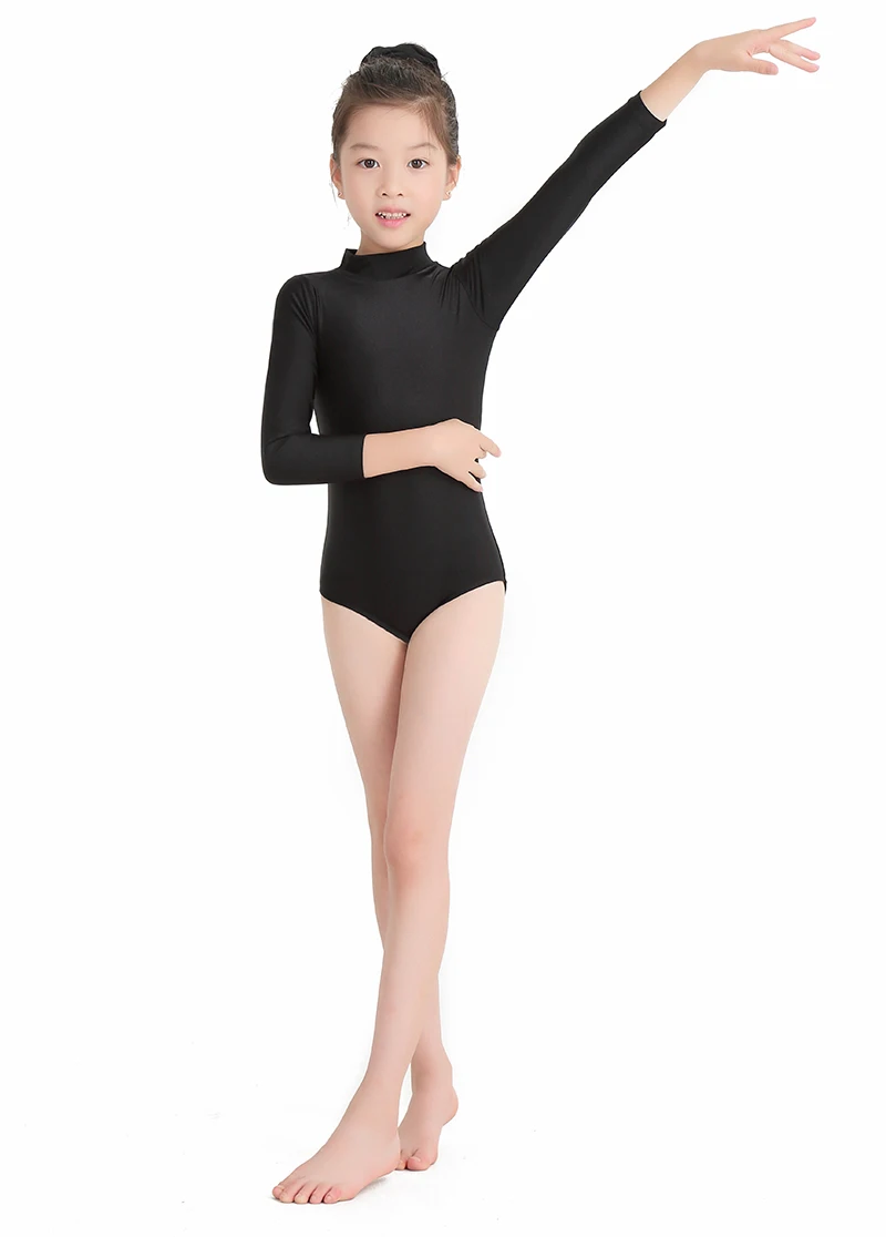 SPEERISE Kids Long Sleeve Leotard Bodysuit Ballet Stage Costumes for Dancing Sports Training Clothes for Toddlers Gymnastics Boy