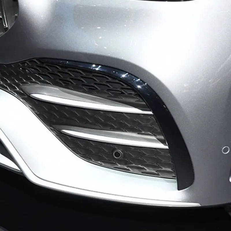 

Car Accessories 2pcs ABS For Mercedes Benz GLE Class W167 C167 2019-2023 AMG Front Bumper Side Wind Knife Trim Cover