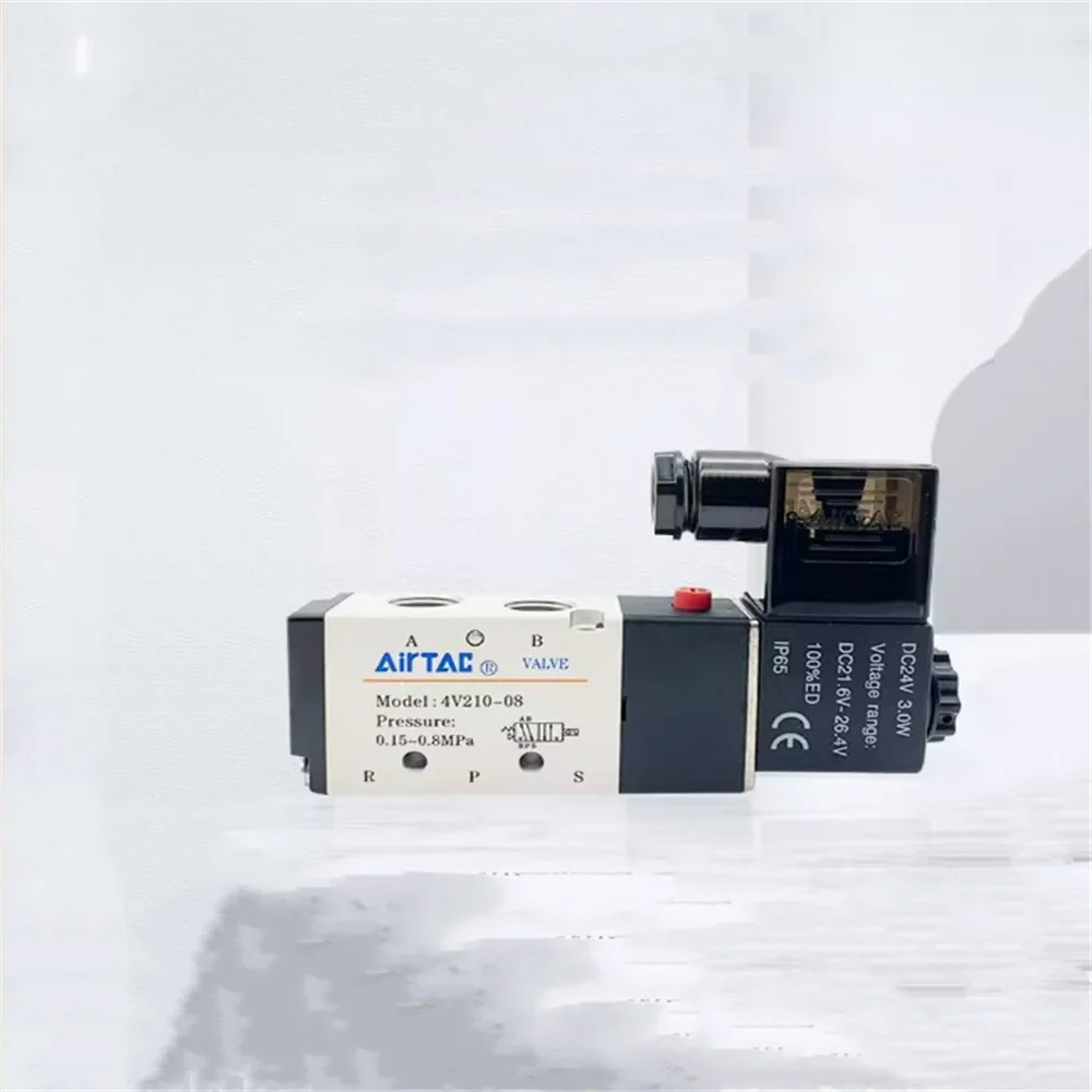 

Yadeke type solenoid valve 4V210-08 two position five ventilation directional valve 4V110-06 coil 4V310-10 4V410-15 cylinder val